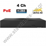  NVR 4   PoE   4K GN-XM2204-POE 