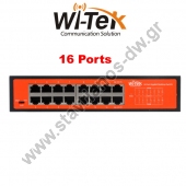  WI-TEK - WI-SG116D V2 Switch 16  1000Mbps  VLAN 