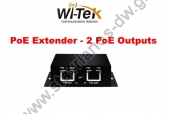  WI-TEK - WI-PE31E PoE Extender με 2 PoE Outputs 