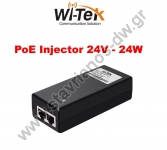  WI-TEK - WI-POE31-24V PoE Injector 24V 24W 