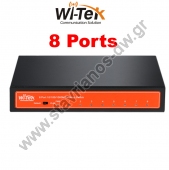  WI-TEK - WI-SG108 V2 Switch 8  1000Mbps  VLAN 