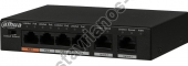  DAHUA PFS3006-4ET-60-V2 Switch  4  PoE  2  uplink (Unmanaged) 