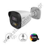  TVT TD-9440S4L-C  bullet Dual Illumination 4.0MP (Weather proof - IP67)   2.8mm   