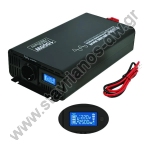  Inverter      12V DC   220V AC   1000VA max YK-1000L-12 