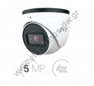  TVT TD-7555AE3 AHD  DOME  4  AHD / CVI / TVI /CVBS   5MP   Varifocal 2.7 - 12mm motorized 