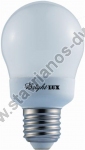  Λαμπτήρας εξοικονόμησης ενέργειας-Οικονομικός-Οικολογικός με κατανάλωση 11W T2 και απόδοση 60W σπείρωμα Ε27 Τύπος GLOBE της Bright Lux ESG-1153C7 
