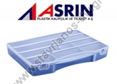  Κουτί αποθήκευσης πλαστικό με χωρίσματα της Asrin ASR-2041 