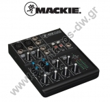  MACKIE 402 VLZ4 Κονσόλα 4 καναλιών με Onyx preamps διαθέτει 2 mono mic/line εισόδους και 1 stereo line είσοδο 