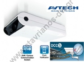   DCCS PIR DETECTION 1/3 HR CCD  480   12 IR LED  Avtech AVM-602ZVP/F36-S 