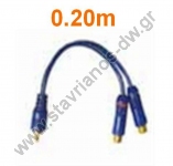   1 x RCA   2 x RCA    0.20m CR-880 