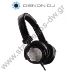  DENON DN-HP500 Ακουστικό DJ επαγγελματικό κλειστού τύπου με δυνατότητα περιστροφής του ακουστικού και ευαισθησία 102dB 