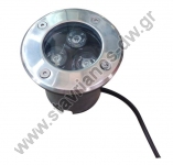        LED Epistar 3 x 1W  12V DC     IP65 HLD-630 