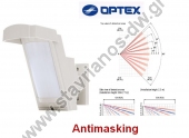  OPTEX HX-40AM Ανιχνευτής κίνησης εξωτερικού χώρου με κάλυψη 12m με γωνία 84 μοιρών και 94 ζωνών με τεχνολογία antimasking 