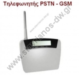  Τηλεφωνητής PSTN - GSM για συστήματα συναγερμού με δυνατότητα επικοινωνίας έως 20 τηλεφωνικούς αριθμούς της HomeLux HX-GD30 