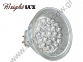   LED   1.2 W  24 LED      12 V AC/DC  MR-16 LED-24C8 