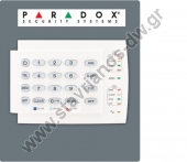  MG10LEDH PARADOX Πληκτρολόγιο συναγερμού 10 ζωνών με ενδεικτικά LED Οριζόντιο για τους συναγερμούς της PARADOX 