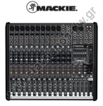  MACKIE PROFX16 Κονσόλα ήχου 16 καναλιών με ενσωματωμένα FX με 10 mic inputs και EQ 3 περιοχών με παραμετρικό και phantom 48V power 