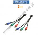    Component 3 x RCA   3 x RCA    2m VLVP 24350 B2.00 