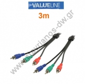    Component 3 RCA   3x RCA    3m VLVP 24350 B3.00 