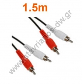   2 x RCA   2 x RCA    1.5m CR-115 