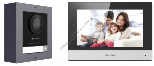  HIKVISION - DS-KIS602(B) KIT  IP     2MP    