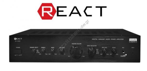   stereo Karaoke  Mosfet   2 x 60W    mp3   AV-2305B 