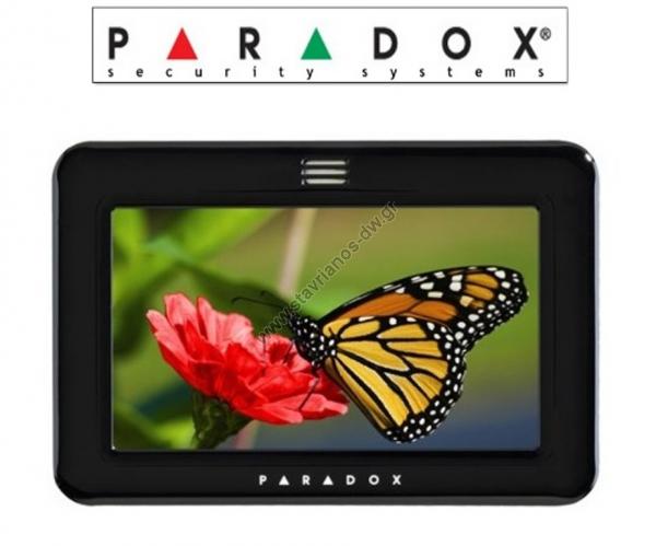  PARADOX TM50BLACK  Touch Screen         menu    