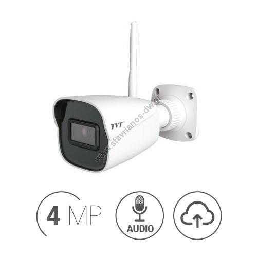  TVT TD-9441S4WF Wifi  bullet 4MP   (Weather proof - IP67)   2.8mm   