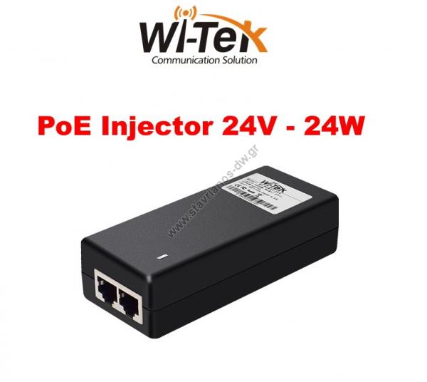  WI-TEK - WI-POE31-24V PoE Injector 24V 24W 