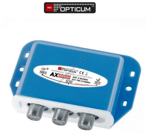  Combiner -   TV / SAT Outdoor      DC POWER PASS AX-COMBINERS 