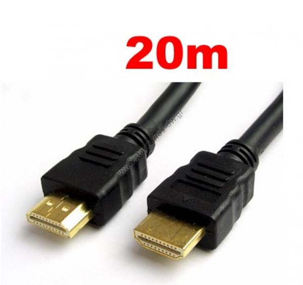   HDMI  19pin  HDMI  19pin High Speed   20m HDMI-20M 