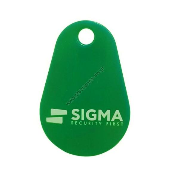 S-KEY PALETTE-GREEN M     Sigma RF-ID    