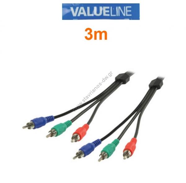    Component 3 RCA   3x RCA    3m VLVP 24350 B3.00 