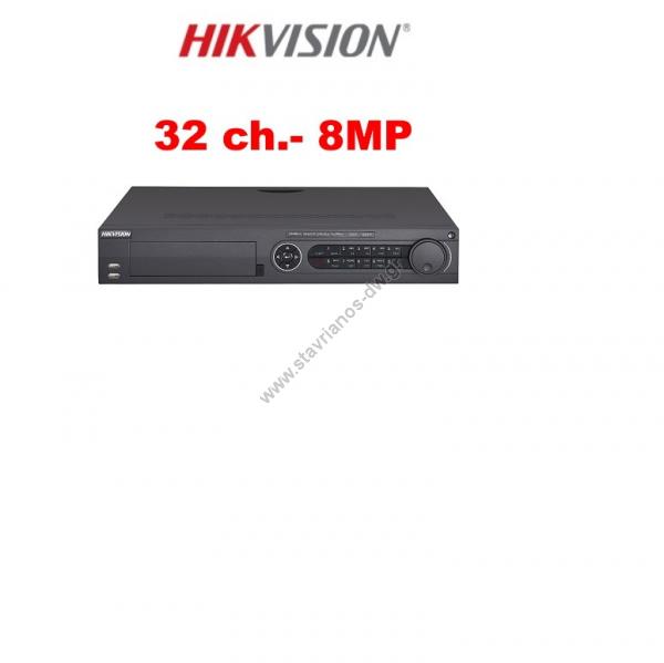  HIKVISION DS-7332HUHI-K4  DVR 32  8MP  Video Content Analytics    4   