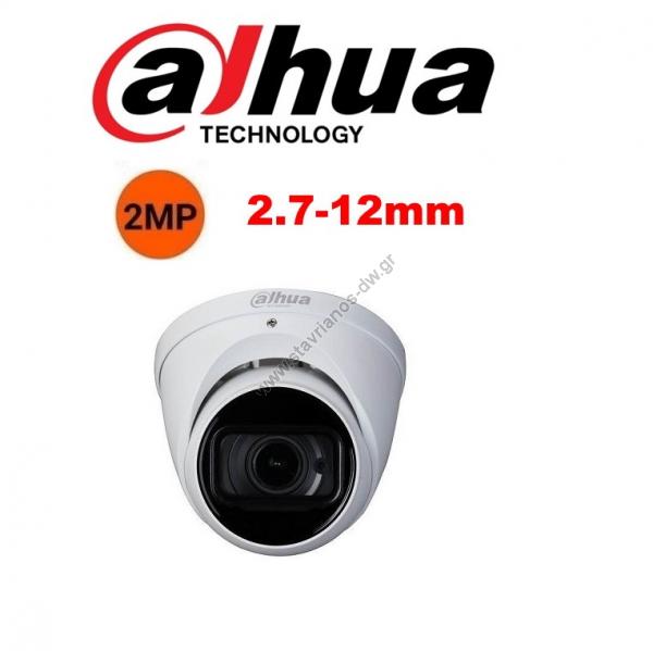  DAHUA HAC-HDW1200T-Z-2712 Dome    Varifocal 2.7-12mm motorized lens   2MP    