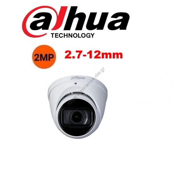  DAHUA HAC-HDW1231T-Z-A-2712 Dome    Varifocal 2.7-12mm motorized lens   2MP    