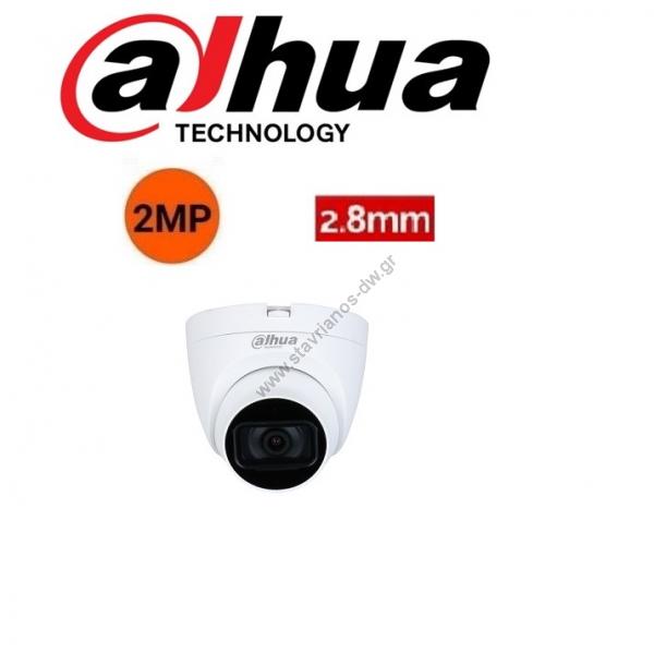  DAHUA HAC-HDW1200TRQ-0280B  Dome 2MP   2.8mm    