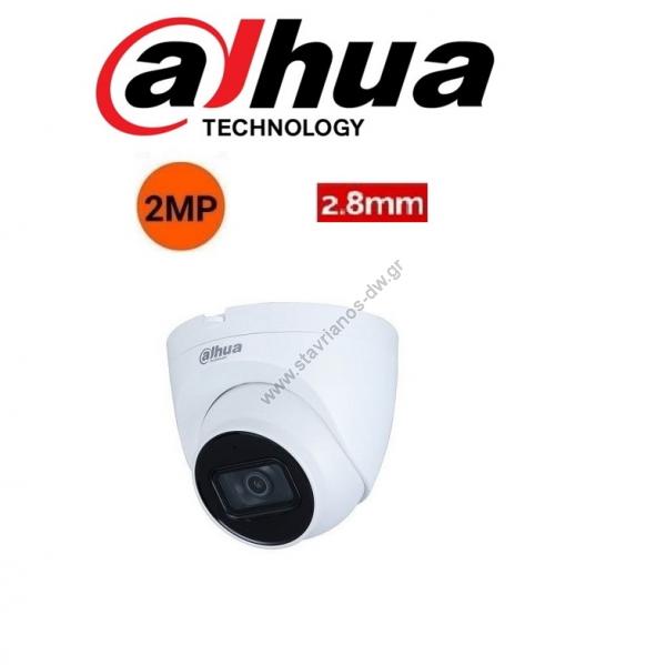  DAHUA HAC-HDW2241TE-0280B   Dome 2MP STARLIGHT   2.8mm 