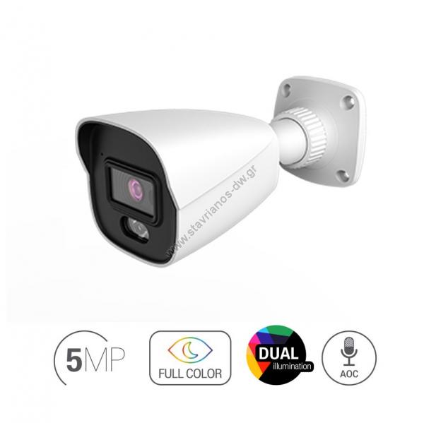  TD-7451AS2/AU/AW2  bullet Dual Illumination 5.0MP   (Weather proof - IP67)   2,8mm   