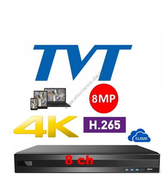  TVT TD-2708NE-HP-4K 4K 4K H.265  5- 4K  8  8   8   