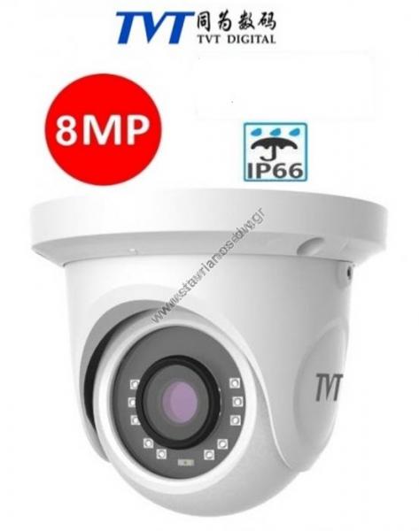  TVT TD-7584AS  DOME   3.6mm   8MP 