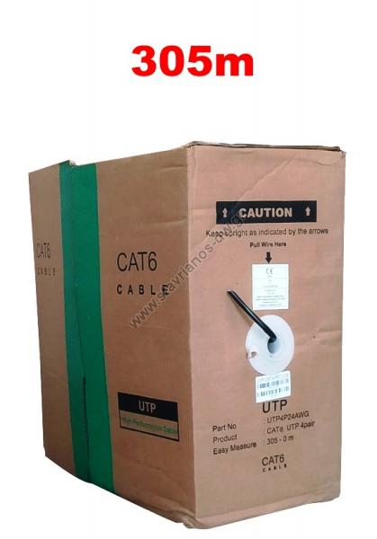   UTP Cat 6 CCA   305m UTP-C6/BOX 