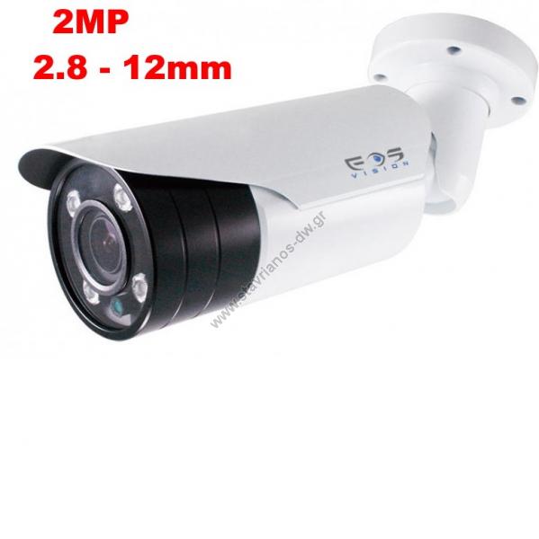  AHD   Bullet AHD / CVI / TVI / CVBS 4   1    2.8 -13.5mm   2.0MP (1080p) DW-200-WHITE 