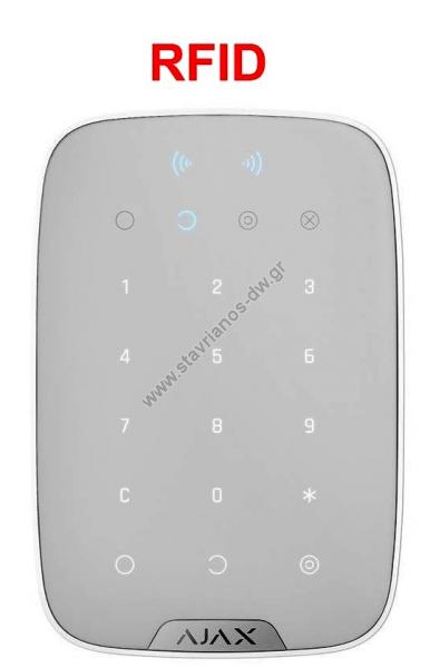  AJAX KEYPAD PLUS WHITE µ     Proximity Reader 