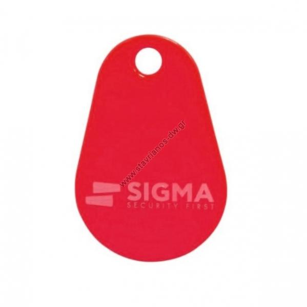  S-KEY PALETTE-RED M     Sigma RF-ID    