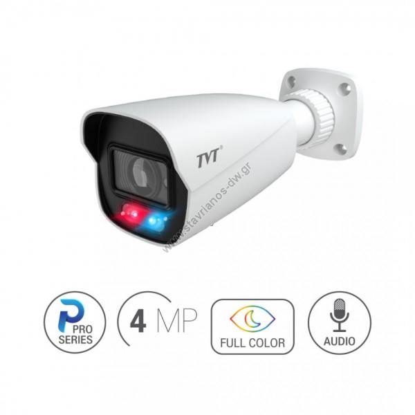  TVT TD-9442C2-PA  bullet Full color ctive deterence 4.0MP     2,8mm   