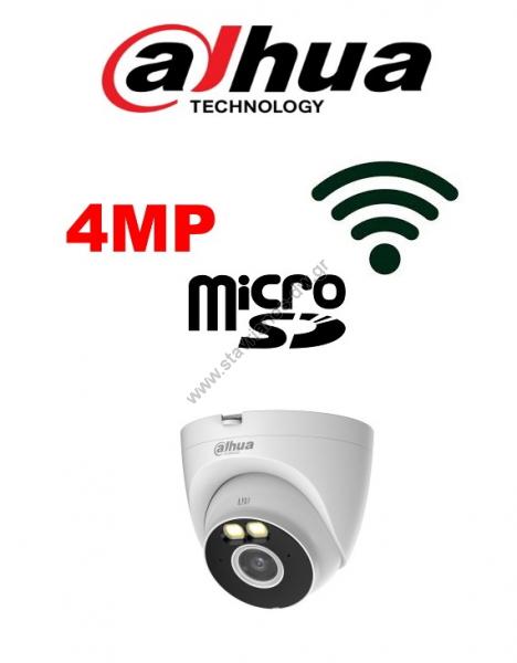  DAHUA - T4A-LED-0280B Wifi Full Color  4MP    20  max Human Detection 