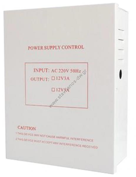   12V DC / 3A (Peak) 1A          Access Control DW-53130 