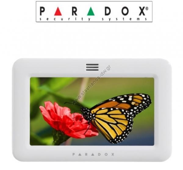  PARADOX TM50WHITE  Touch Screen         menu    
