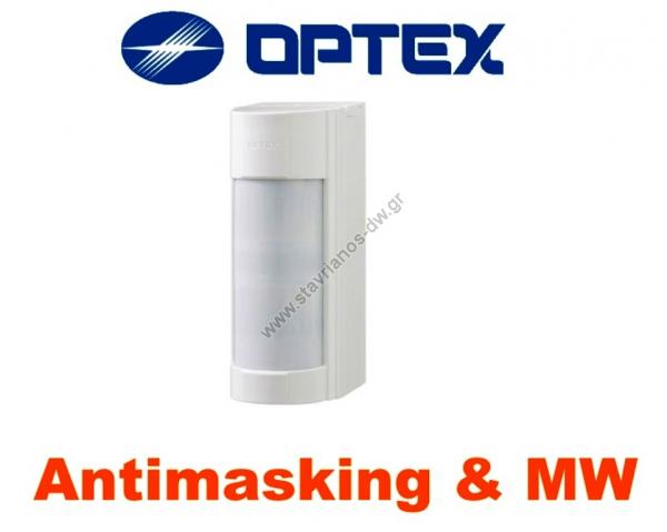  OPTEX VXI-DAM-X5     Antimasking & MW 2    microwave   12m 